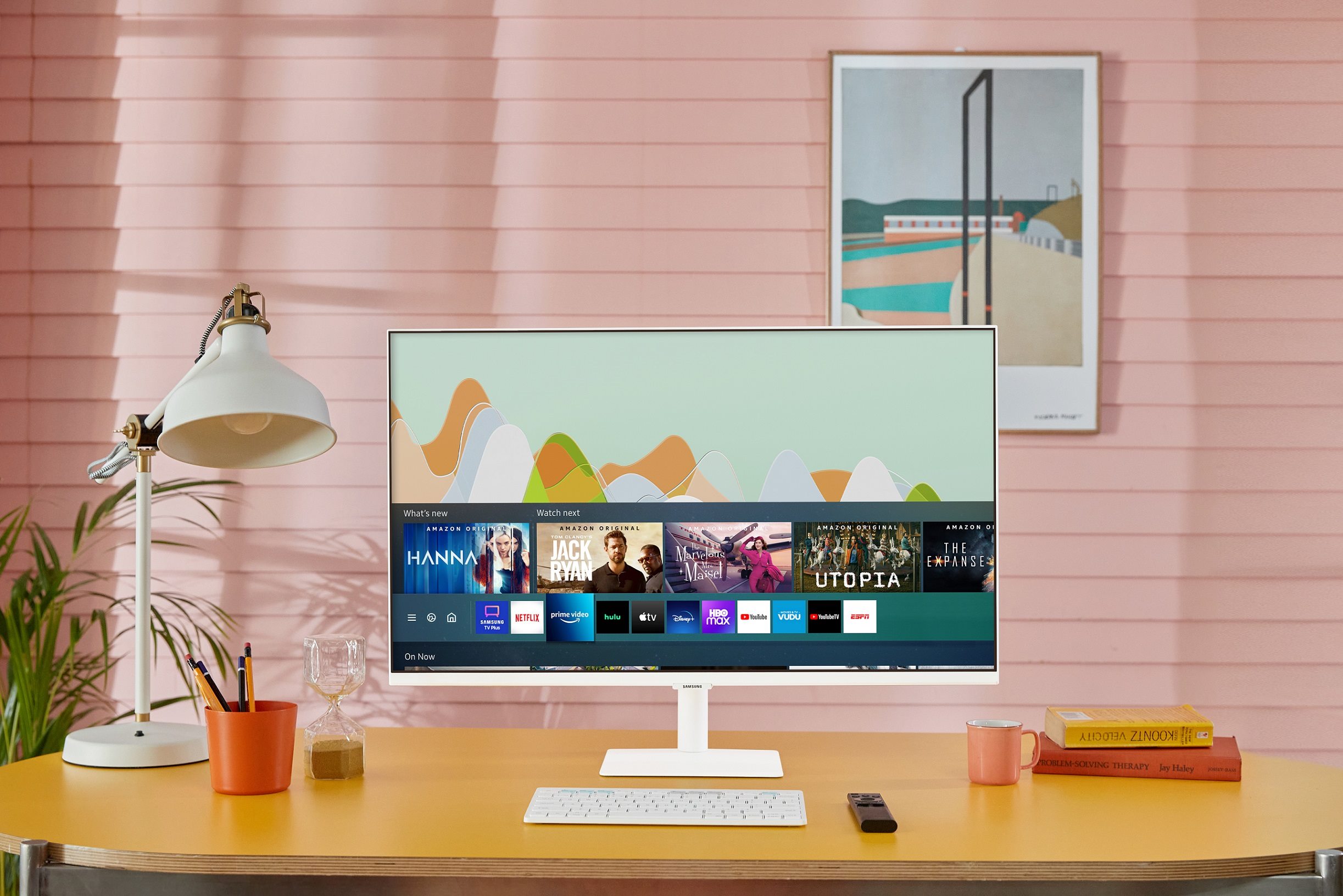 จอมอนิเตอร์สำหรับ Work From Home สุดมินิมอล Smart Monitor M5